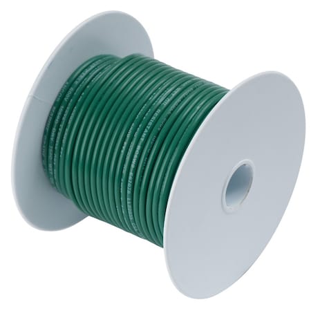 Ancor Primary Wire, Marine, 10 AWG, Copper, Green, Vinyl Jacket, Stranded 108399